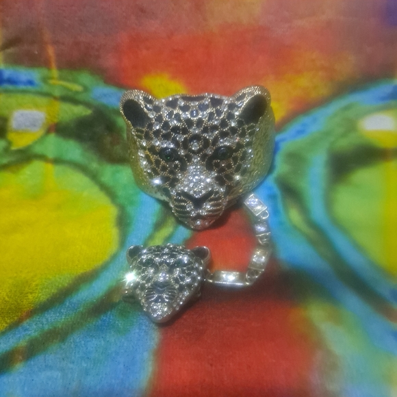 Cheetah Cuff /Ring - Picture 1 of 5